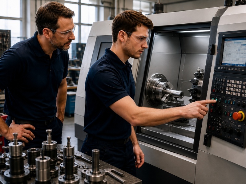 Opleiding CNC draaier